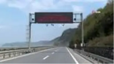 Uyarılar işe yaradı Zonguldak'a girişler azaldı Uyarılar işe yaradı Zonguldak'a girişler azaldı