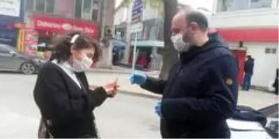 Bafra'da 20 yaş altı ve 65 yaş üstündekilere polis denetimi