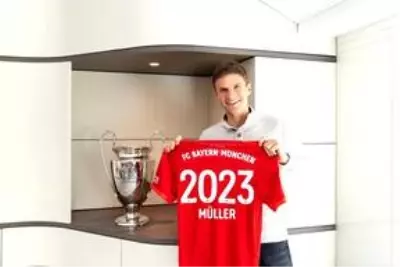 Bayern Münih, Thomas Müller'in sözleşmesini 2023'e kadar uzattı Bayern Münih, Thomas Müller'in sözleşmesini 2023'e kadar uzattı