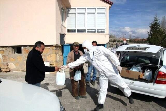 Belde belediyesi, koronavirüsle mücadele tüm Türkiye'ye örnek oluyor Belde belediyesi, koronavirüsle mücadele tüm Türkiye'ye örnek oluyor