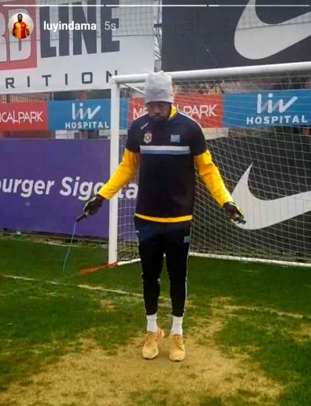 Christian Luyindama, Florya'ya giderek saha çalışmalarına başladı Christian Luyindama, Florya'ya giderek saha çalışmalarına başladı