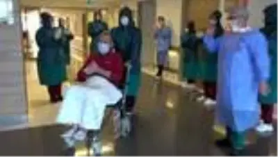 Doktorların umudunu kestiği korona hastası alkışlarla taburcu oldu Doktorların umudunu kestiği korona hastası alkışlarla taburcu oldu