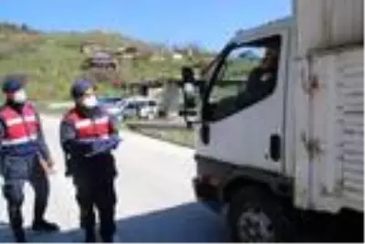 Düzce'de, Yığılca ilçesine girişler sınırlandırıldı Düzce'de, Yığılca ilçesine girişler sınırlandırıldı