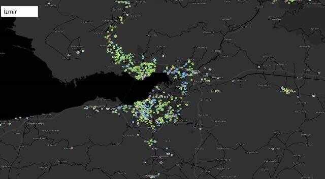 Sağlık Bakanı Koca paylaştı! İşte il il koronavirüs yoğunluk haritası.