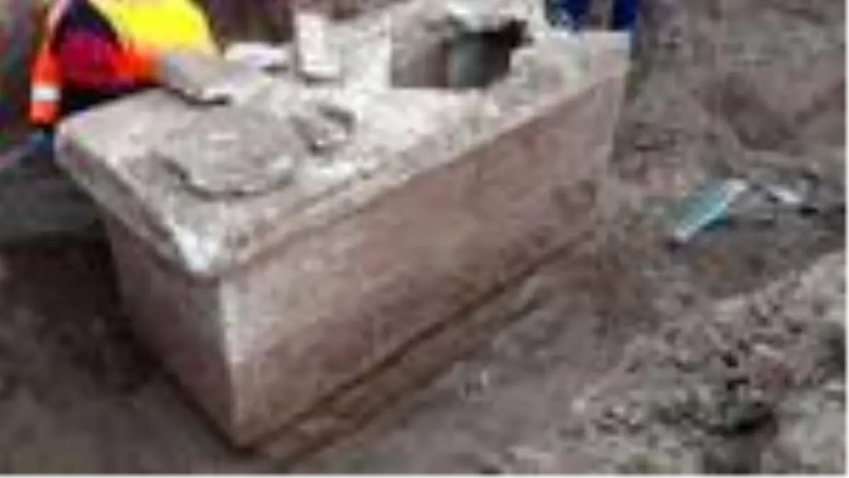 Silivri'de Roma dönemine ait  lahit bulundu