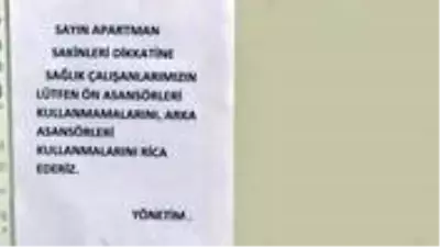 Sağlık çalışanlarının ayrımcılık yapan site yönetimine verdiği cevap takdir topladı Sağlık çalışanlarının ayrımcılık yapan site yönetimine verdiği cevap takdir topladı