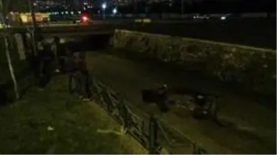 Bursa'da otomobil dereye uçtu: 3 yaralı Bursa'da otomobil dereye uçtu: 3 yaralı