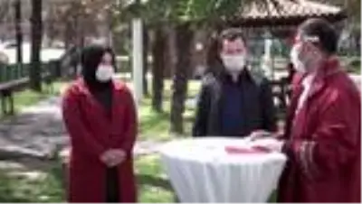 Kestel'de nikahlar açık havada kıyılıyor