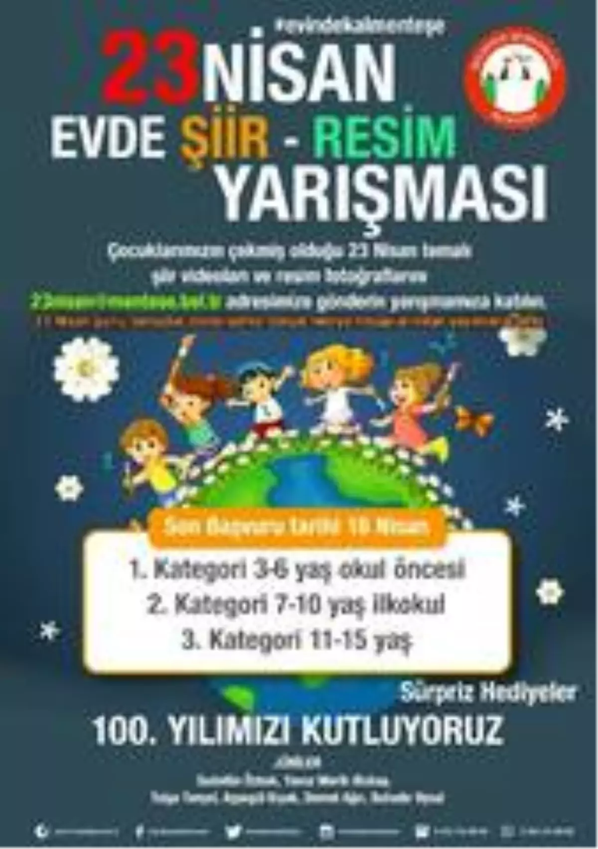 Menteşe'de 23 Nisan temalı resim ve şiir yarışması