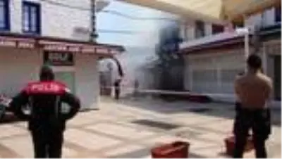 Bodrum'da korkutan yangın...Restoran alev alev yandı Bodrum'da korkutan yangın...Restoran alev alev yandı