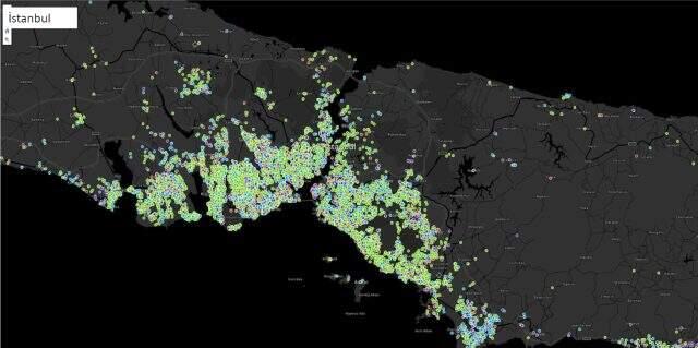 İstanbul'da koronavirüs salgını riskinin en az olduğu ilçeler belli oldu