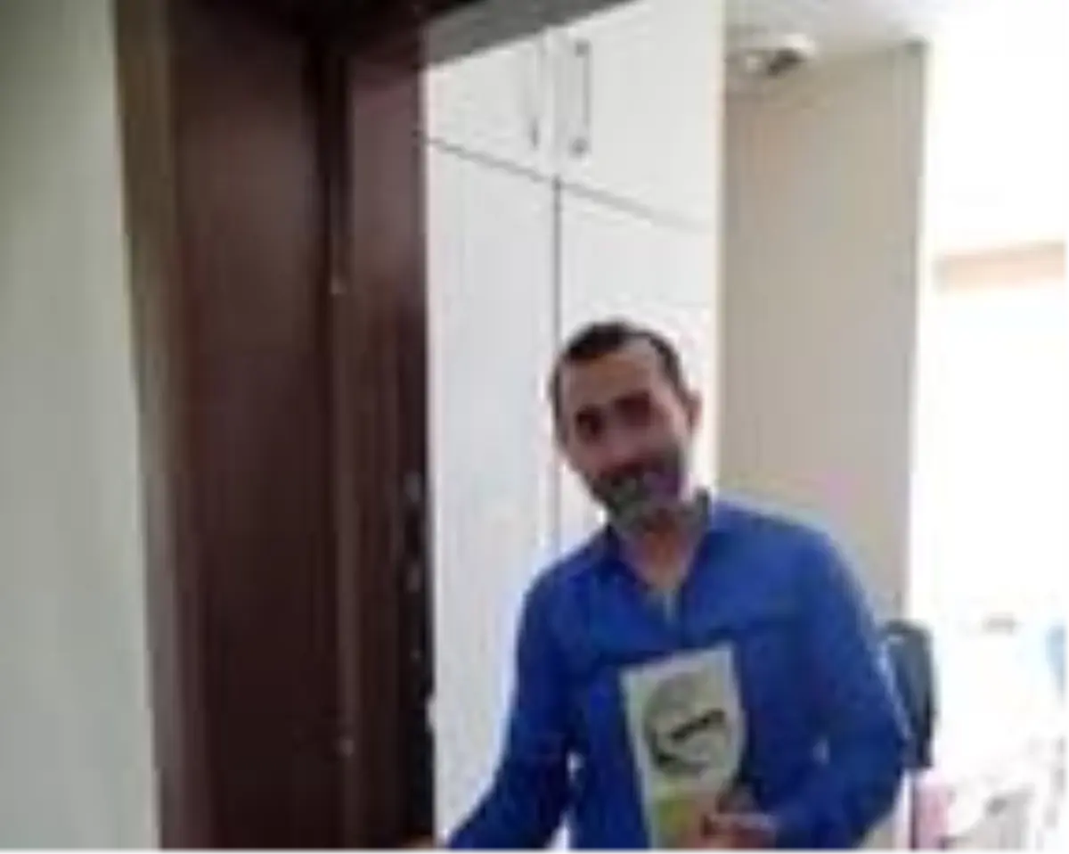 Karantinadaki kişilere motivasyon için anı defteri dağıtıldı