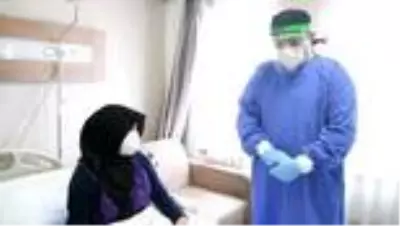 Koronavirüsü yenen 37 yaşındaki kadın taburcu edildi