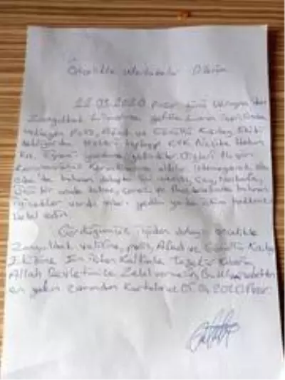 Tır şoföründen 14 günlük karantina sonrası yürek ısıtan mektup.