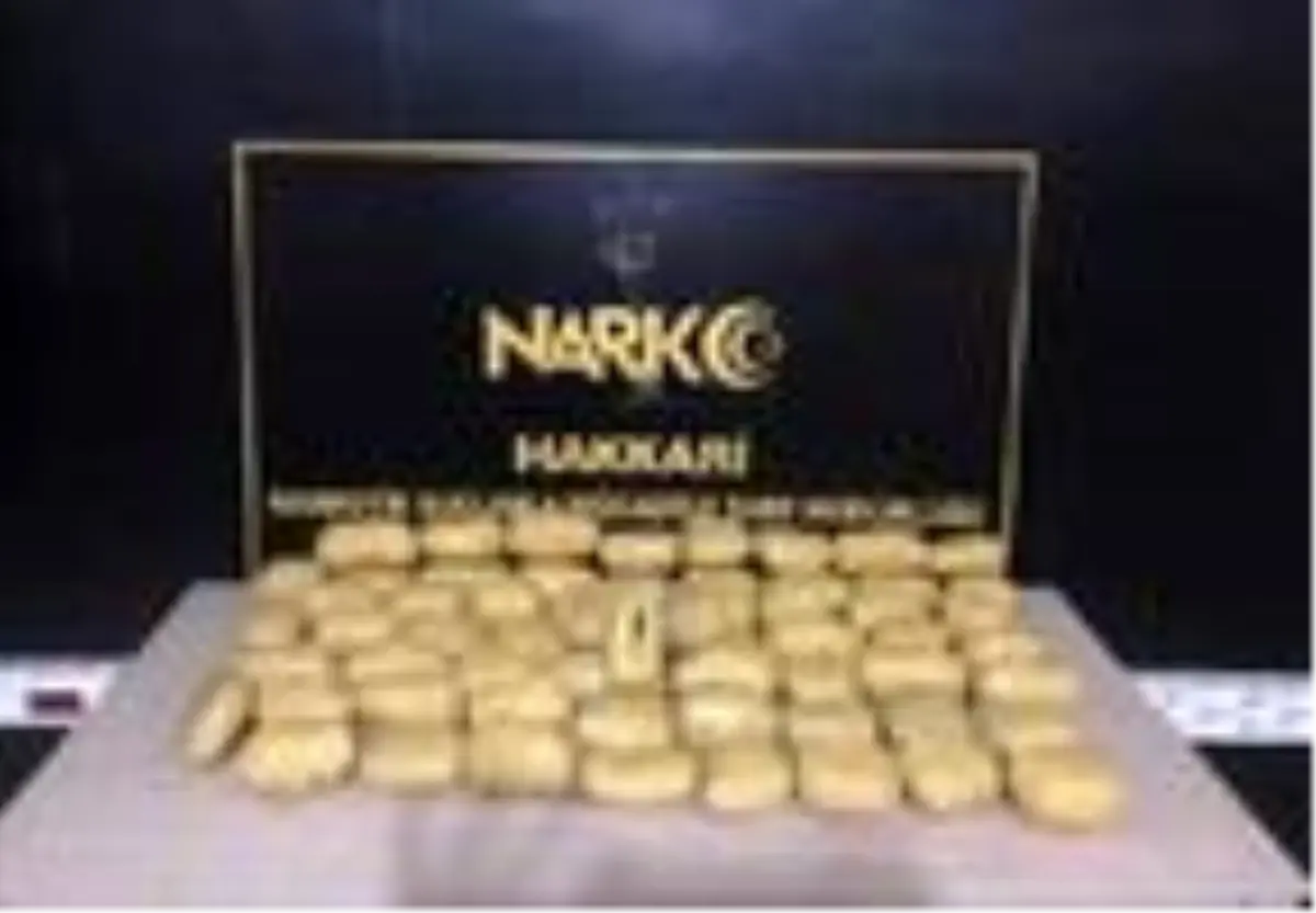 Yüksekova'da 31 kilo uyuşturucu ele geçirildi