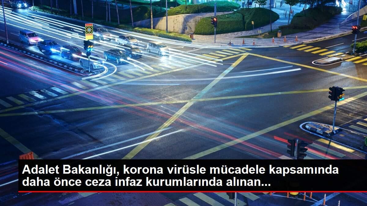 Adalet Bakanlığı, korona virüsle mücadele kapsamında daha önce ceza infaz kurumlarında alınan...
