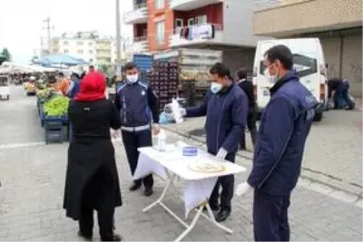 Midyat'ta koronavirüs tedbirleri