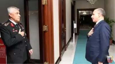 Orgeneral Çetin'den Emniyet Genel Müdürü Aktaş'a kuruluş yıl dönümü ziyareti