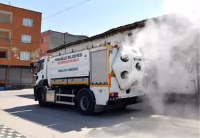 Osmangazi Belediyesi arazözü dezenfekte aracına dönüştürdü