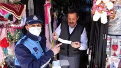 Tokat'ta vatandaşa maske dağıtımı yapıldı