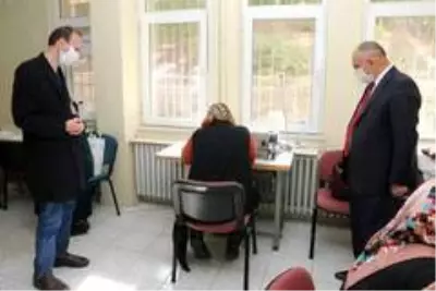 Yahyalı'da Maske Üretimine Başlandı