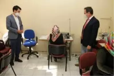 Yahyalı'da Maske Üretimine Başlandı