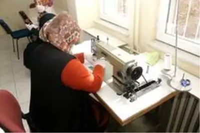 Yahyalı'da Maske Üretimine Başlandı