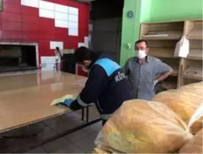 Zabıta ekipleri fırın ve marketleri denetledi Zabıta ekipleri fırın ve marketleri denetledi