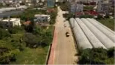 ANTALYA Üreticiler Demre'yi dezenfekte etti ANTALYA Üreticiler Demre'yi dezenfekte etti