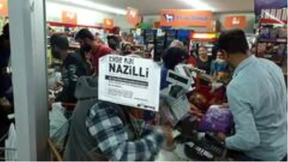 Nazilli'de fırıncının sosyal mesafe isyanı