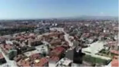 Sessizliğe bürünen cadde ve sokakları havadan görüntülendi Sessizliğe bürünen cadde ve sokakları havadan görüntülendi