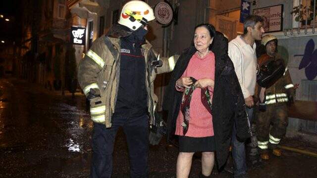 Sinema Oyuncusu Süheyla Artun'un kaldığı apartmanda yangın çıktı