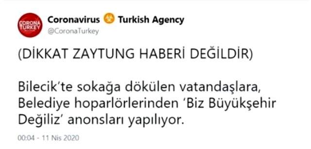 Sosyal medyada gündem olan Bilecik Belediyesi: Büyükşehir olduğumuzu sanacak saflıkta hemşehrimiz yok