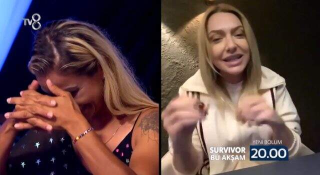 Hadise- Kaan Yıldırım aşkını Survivor birleşme partisi ele verdi