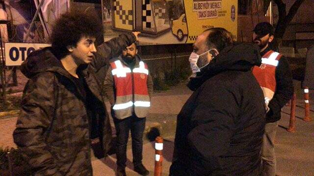 Sokağa çıkma yasağını delen genç: Allah bana ceza veriyor