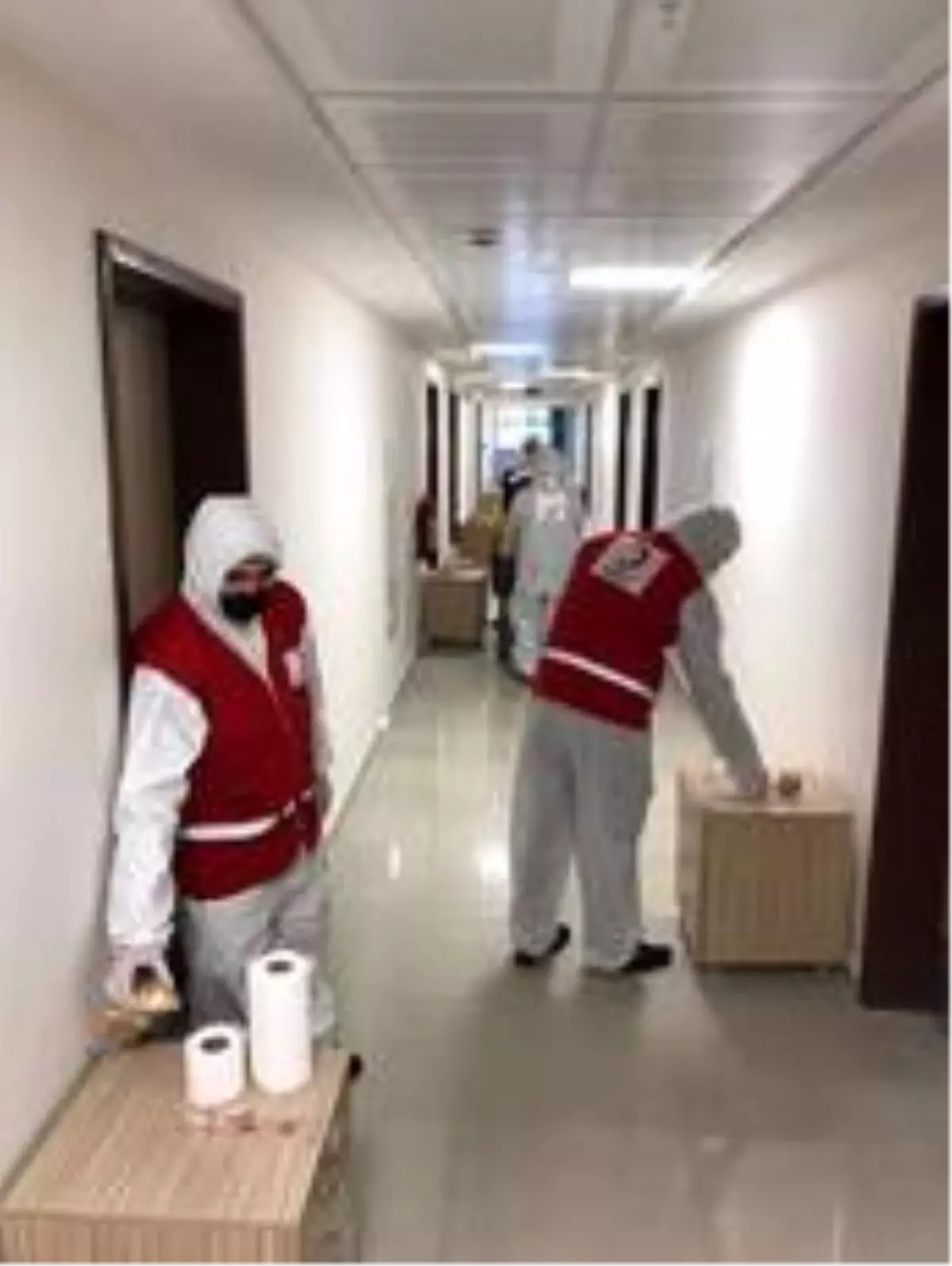 Kızılay'dan karantinadakilere yardım eli