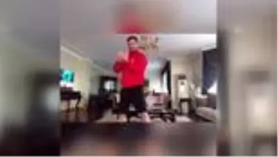 Milli cimnastikçilerden videolu Evde Kal mesajı