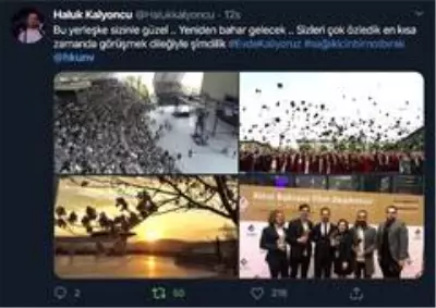 Öğrencilerin 'Bahar Gelecek' paylaşımına ünlülerden destek Öğrencilerin 'Bahar Gelecek' paylaşımına ünlülerden destek