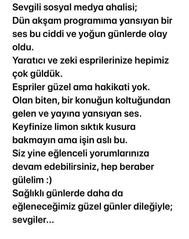Veyis Ateş'ten canlı yayında duyulan ses ile ilgili açıklama: Konuğumun koltuğundan geldi