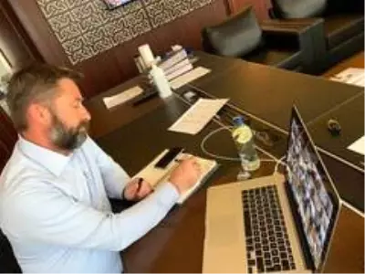 Başkan Kozuva, Hisarcıklıoğlu ile görüştü