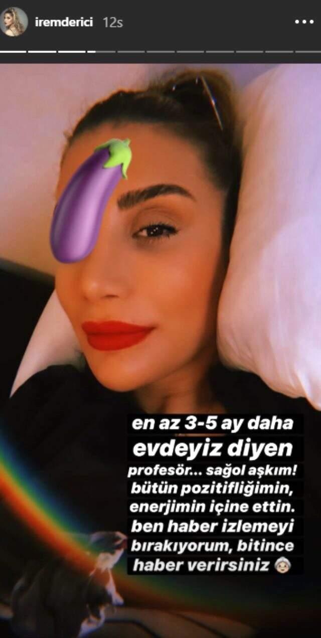 İrem Derici, karantina pozlarını paylaştı: Bu kadar güzelleşeceğimi bilseydim çoktan tıkardım eve kendimi İrem Derici, karantina pozlarını paylaştı: Bu kadar güzelleşeceğimi bilseydim çoktan tıkardım eve kendimi