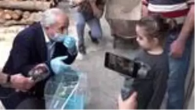 Zeynep Yaren'in muhabbet kuşu talebini belediye başkanı yerine getirdi
