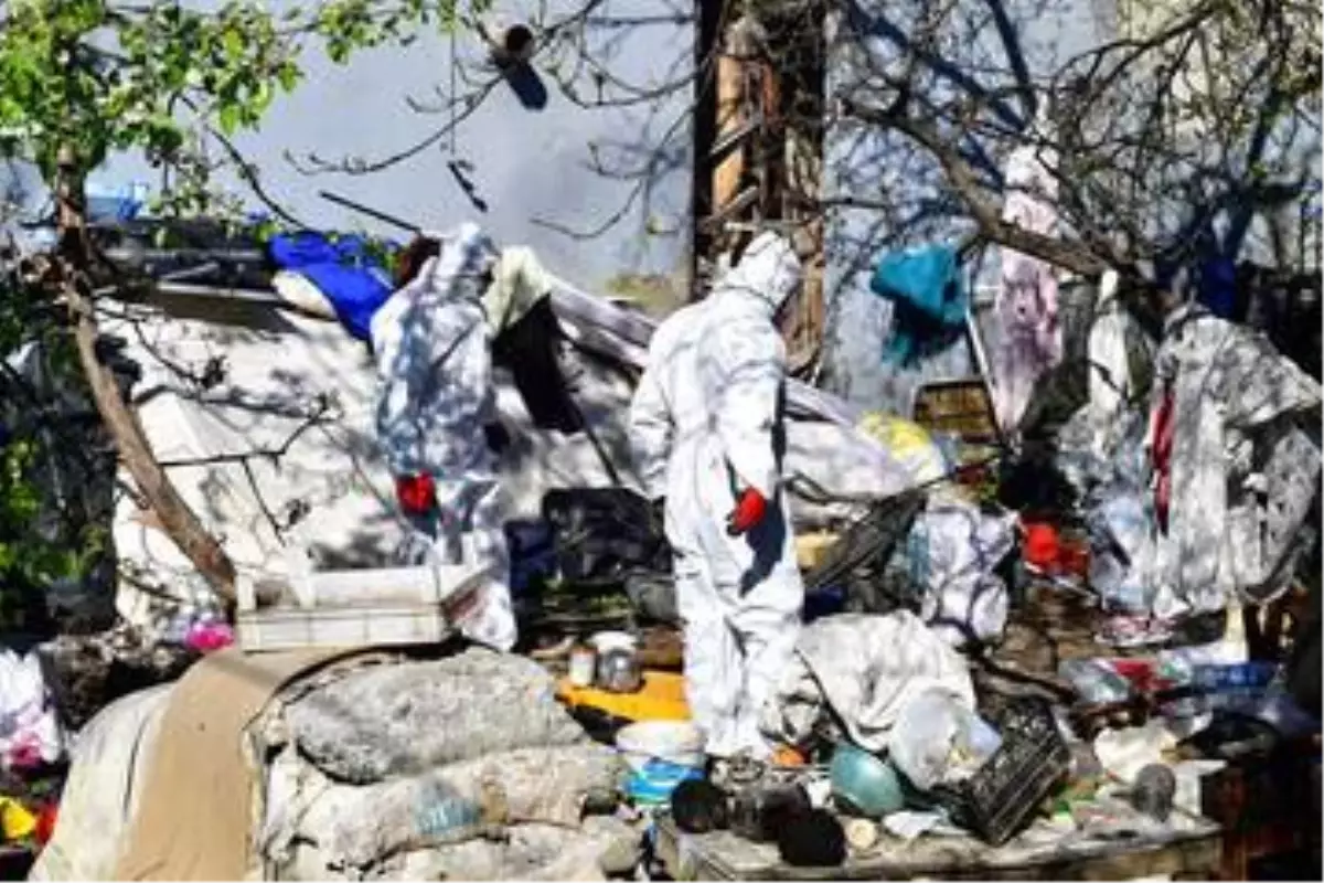 '8 kamyon çöp çıkartıldı'