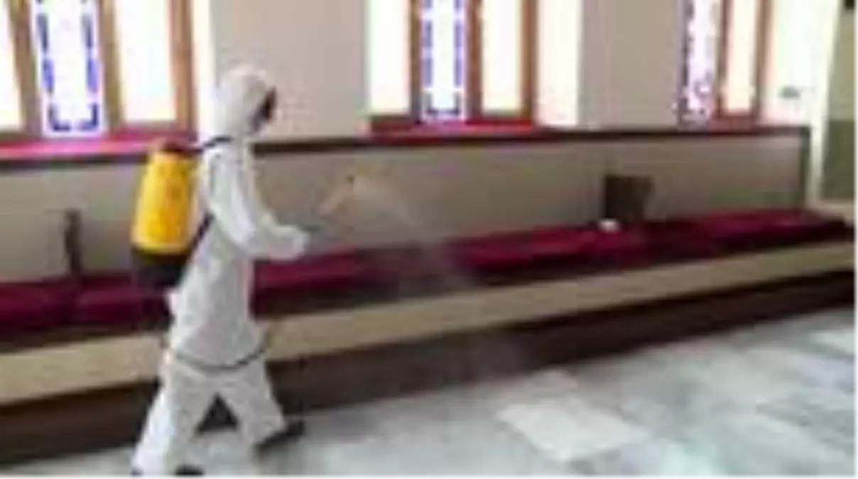 Bursa'daki sinagogda korona virüs temizliği