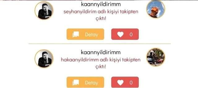 Hadise ile aşk yaşayan Kaan Yıldırım, Instagram'dan anne ve babasını sildi.