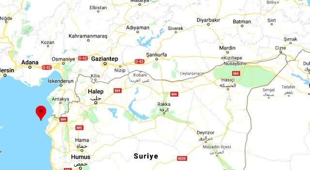 Hatay'da 4.7 büyüklüğünde deprem meydana geldi.