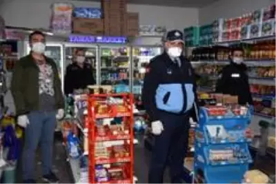 İncirliova'da korona virüse gece denetimi İncirliova'da korona virüse gece denetimi