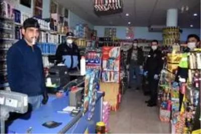 İncirliova'da korona virüse gece denetimi İncirliova'da korona virüse gece denetimi