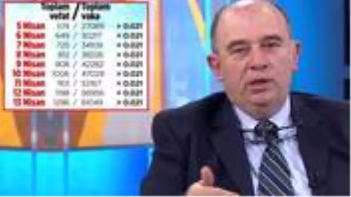 Son bir haftada ölüm/vaka oranının 0,021 olmasına Bilim Kurulu Üyesi Ateş Kara açıklık getirdi