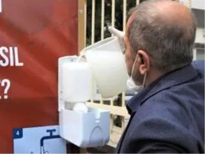 İspir'de dezenfekte üniteleri halkın hizmetinde İspir'de dezenfekte üniteleri halkın hizmetinde